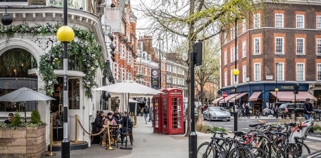 Appartamento Chic London Duplex Marylebone Esterno foto